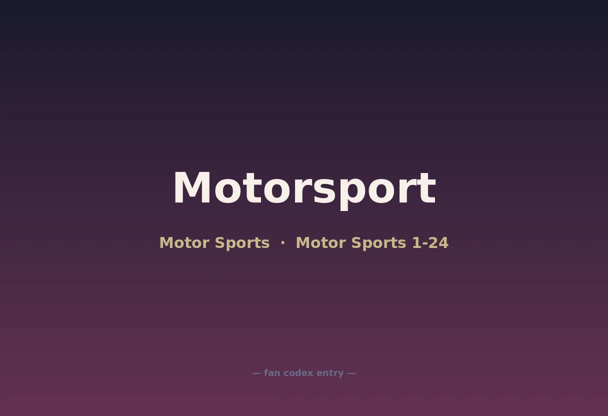 Motorsport